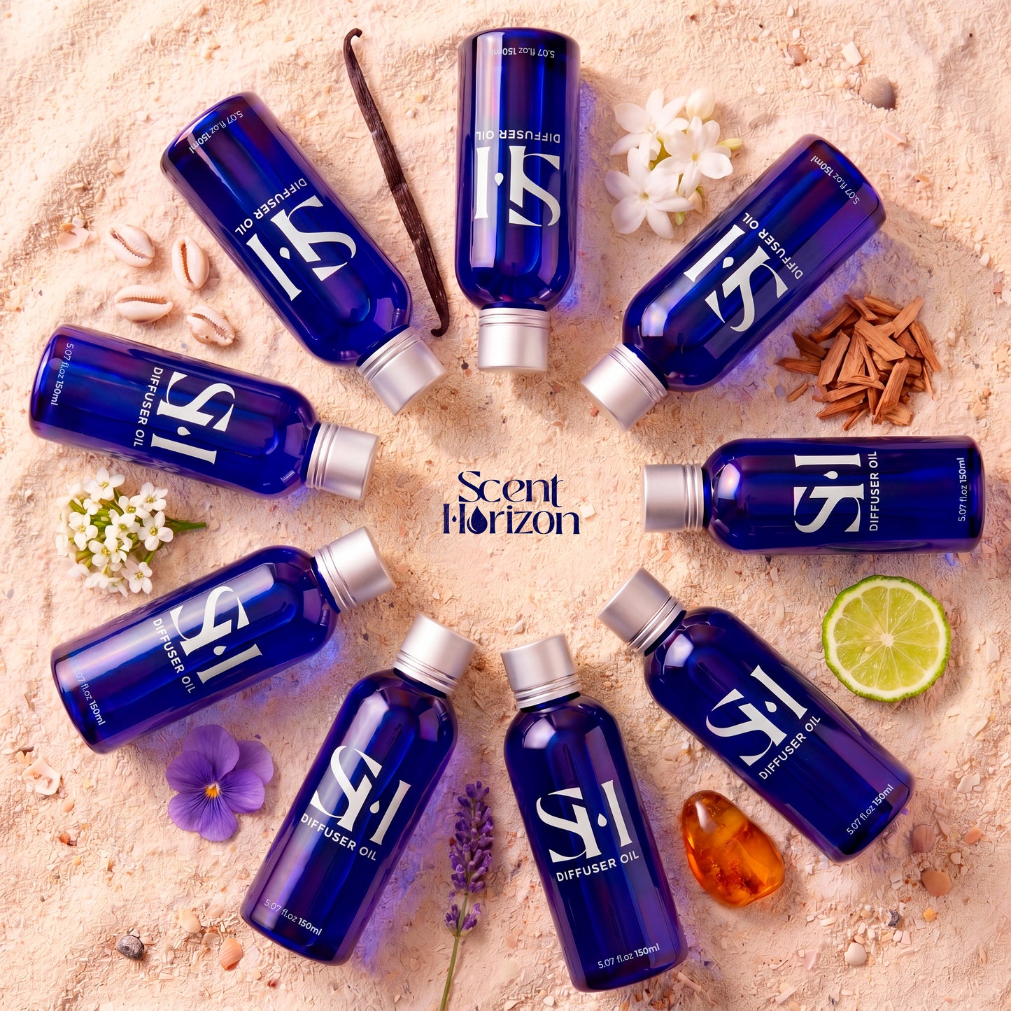 MONACO MC01 | Hotel Scent Diffuser Oil | 5.07 Fl oz (150 ml) - Waterless Diffuser Oil Refill & Highly Concentrated Fragrance Oil, Diffuser Oil Scents, Hotel Oil Diffuser