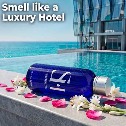 Lavender LR13 Hotel Scent Diffuser Oil | 10.14 Fl oz (300 ml) - Waterless Diffuser Oil Refill & Highly Concentrated Fragrance Oil, Diffuser Oil Scents Luxury, Hotel Oil Diffuser