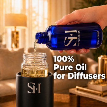 Lavender LR13 Hotel Scent Diffuser Oil | 10.14 Fl oz (300 ml) - Waterless Diffuser Oil Refill & Highly Concentrated Fragrance Oil, Diffuser Oil Scents Luxury, Hotel Oil Diffuser