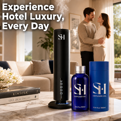 Lavender LR13 Hotel Scent Diffuser Oil | 10.14 Fl oz (300 ml) - Waterless Diffuser Oil Refill & Highly Concentrated Fragrance Oil, Diffuser Oil Scents Luxury, Hotel Oil Diffuser
