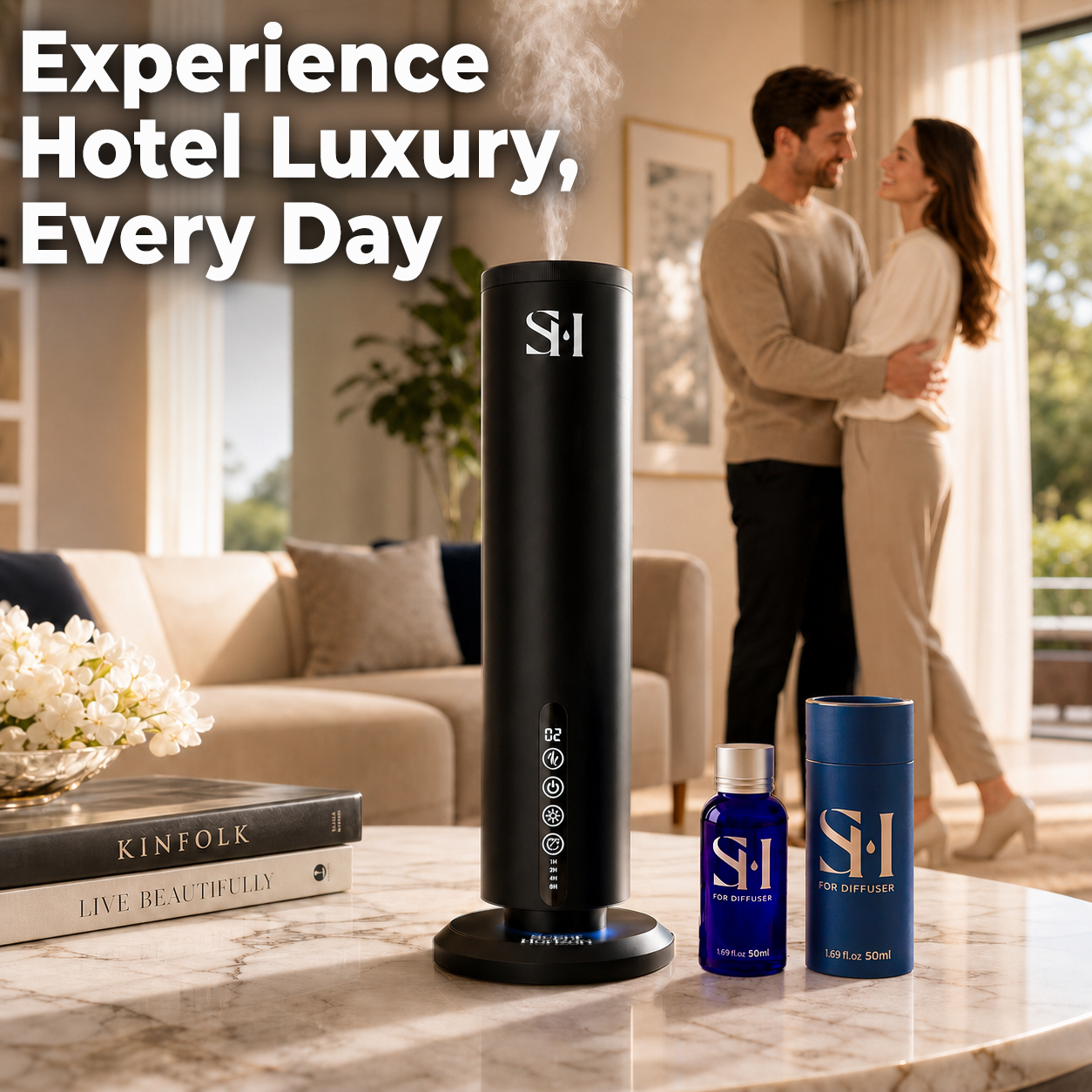 Inspired by My Way MW06 Hotel Scent Diffuser Oil | 1.69 Fl oz (50 ml) - Waterless Diffuser Oil Refill & Highly Concentrated Fragrance Oil, Diffuser Oil Scents, Hotel Oil Diffuser