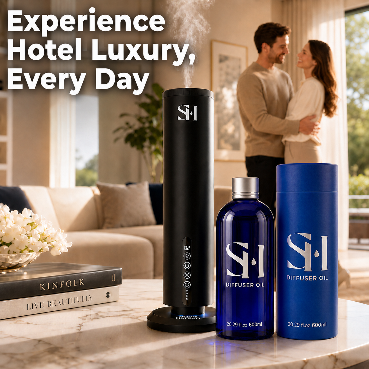 Inspired by My Way MW06 Hotel Scent Diffuser Oil | 20.28 Fl oz (600 ml) - Waterless Diffuser Oil Refill & Highly Concentrated Fragrance Oil, Diffuser Oil Scents, Hotel Oil Diffuser