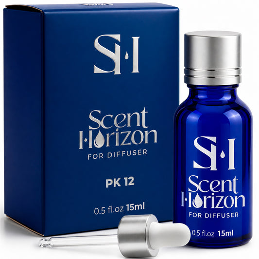 Paris 24k PK12 Hotel Scent Diffuser Oil | 0.5 Fl oz (15 ml) - Waterless Diffuser Oil Refill & Highly Concentrated Fragrance Oil, Diffuser Oil Scents Luxury, Hotel Oil Diffuser