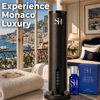 MONACO MC01 | Hotel Scent Diffuser Oil | 0.5 Fl oz (15 ml) - Waterless Diffuser Oil Refill & Highly Concentrated Fragrance Oil, Diffuser Oil Scents, Hotel Oil Diffuser