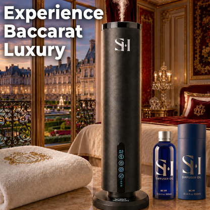 Inspired by Baccarat 5-Star Hotel New York BC07 Hotel Scent Diffuser Oil | 10.14Floz(300ml) - Waterless Diffuser Oil Refill & Highly Concentrated Fragrance Oil, Diffuser Oil Scents, Hotel Oil Diffuser