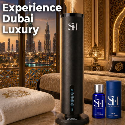 Inspired by 6-Star Hotel Dubai DB04 Hotel Scent Diffuser Oil | 1.69 Fl oz (50 ml) - Waterless Diffuser Oil Refill & Highly Concentrated Fragrance Oil, Diffuser Oil Scents, Hotel Oil Diffuser