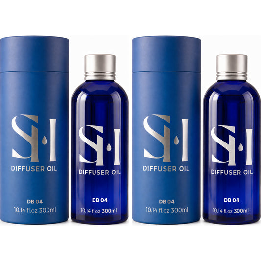 Inspired by 6-Star Hotel Dubai DB04 Hotel Scent Diffuser Oil | 2 Pack of 10.14 Fl Oz (300ml) - Waterless Diffuser Oil Refill & Highly Concentrated Fragrance Oil, Diffuser Oil Scents, Hotel Oil Diffuser
