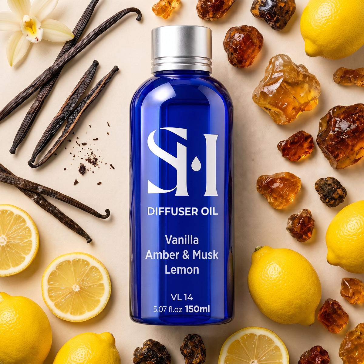 Vanilla VL14 Waterless Diffuser Oil 150ml - Scent Horizon