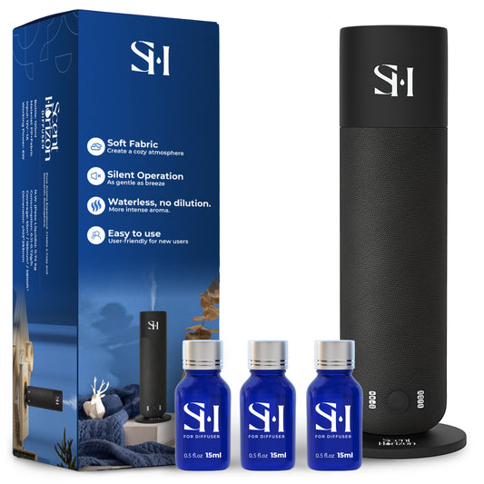 Hotel Collection, Waterless Diffuser, Tower Design Upgrade 2026 | 5-Star Hotel Premium Oil Diffuser, Cold Air Scent Diffuser Oil Machine for Large Homes, Offices, Hotels and Spas, Aroma Diffuser