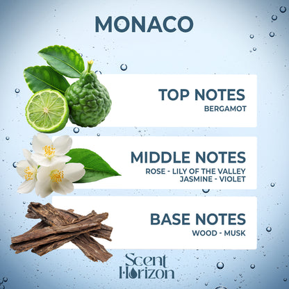 Monaco Luxury Scent Diffuser Oil Refill – 15ml